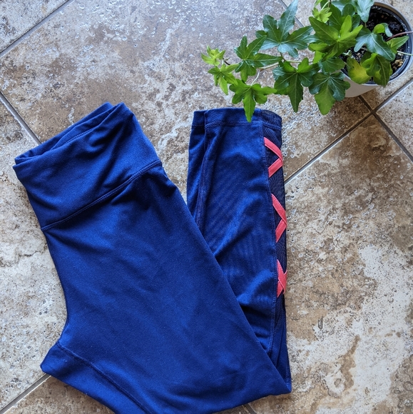 ZELOS Pants & Jumpsuits Zelos Curvy X Navy Blue Leggings Poshmark